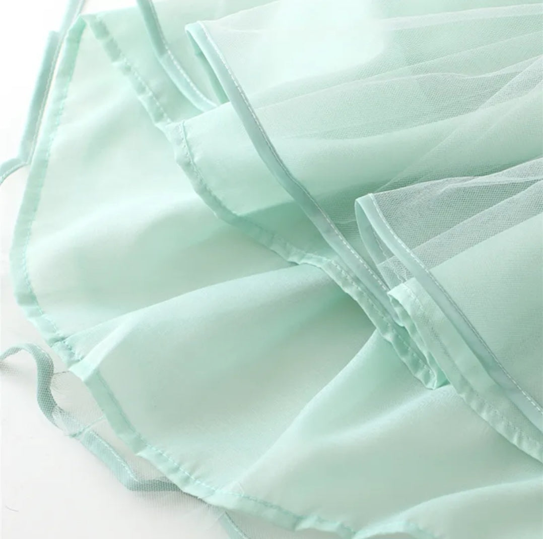 Voile Flower Princess Dress (18M-6Yrs)