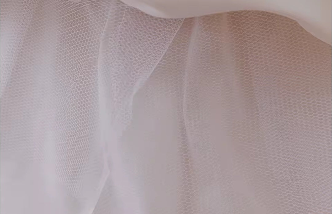 White Sequin Tiered Dress (2-10 Yrs)