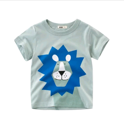 Boys/Girls Animal T-Shirt, Size 2-8 Yrs