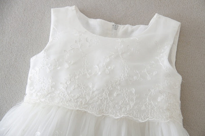 Christening Gown, Lace Cloak & Hat (3M-24M)