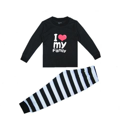 I Love My Family Pyjamas, Size 2-7 Yrs