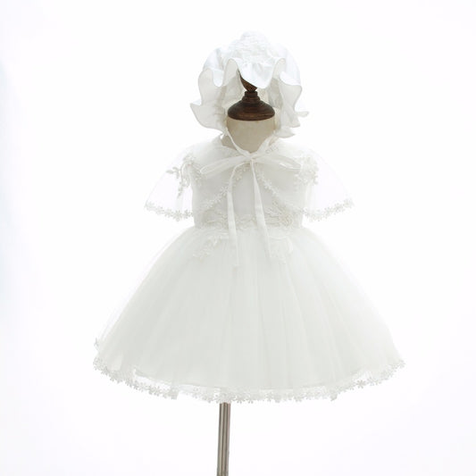 Baby 3-piece Christening Dress (3M-24M)