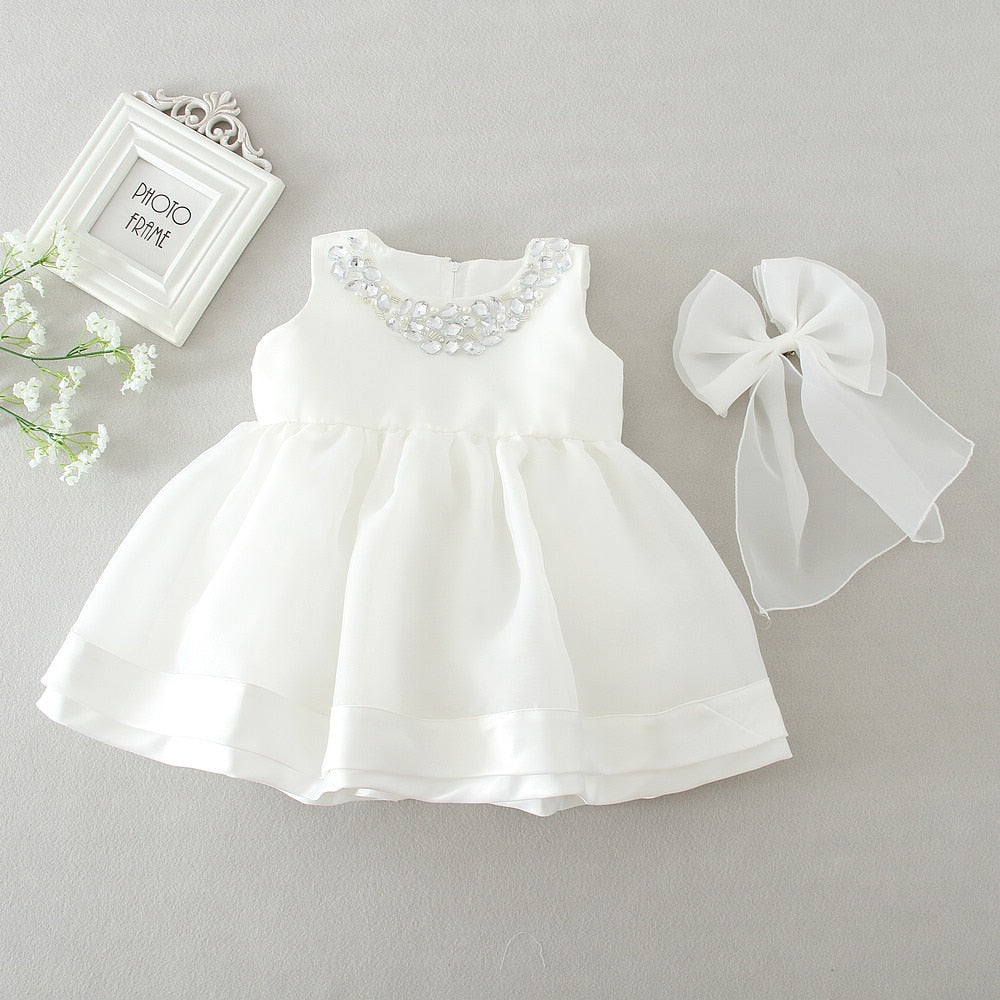 Baby Baptism Dress, Size 3-24M