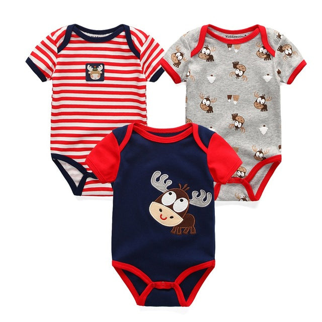 3 Pack Newborn Cotton Baby Vests