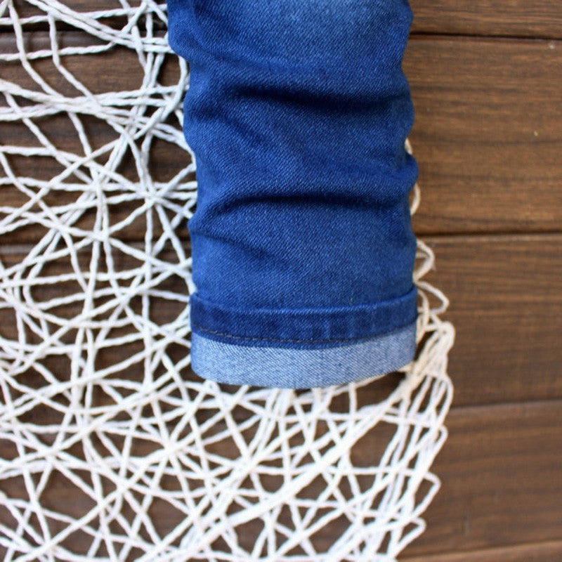 Girls Jeans, Cotton Printed, Size 2-4Yrs