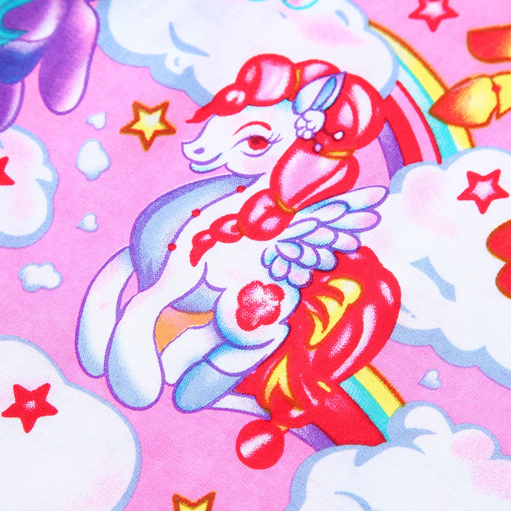 Girls Unicorn Print Dress, Size 18M-6Yrs