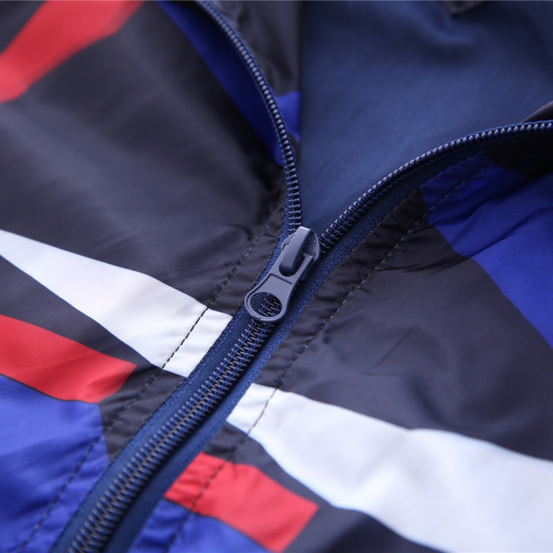 Boys Camouflage Windbreaker Anorak, Size 1-6 Yrs