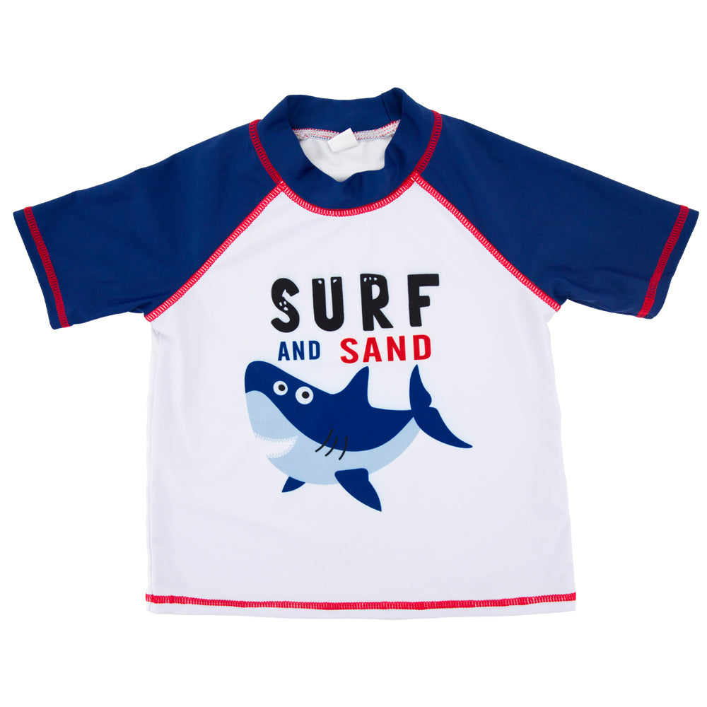 Boys Whale Swimming Trunks Set, Size 12M-6Yrs
