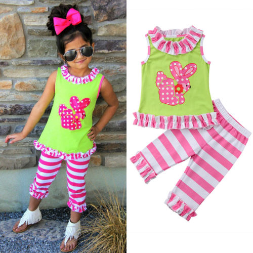 Girls 2-Piece Trouser Set, Size 0-4 Yrs