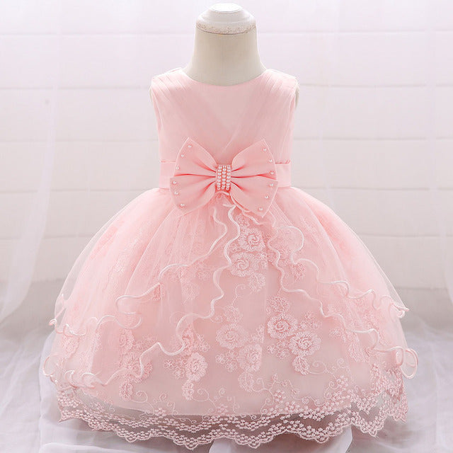 Pink Ruffle Dress (3M-24M)