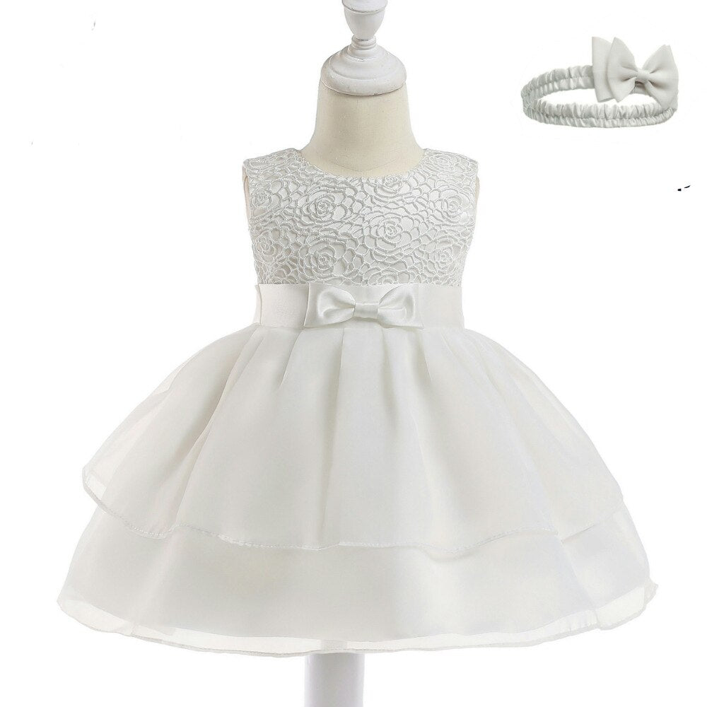 Tulle & Lace Dress (3M-24M)