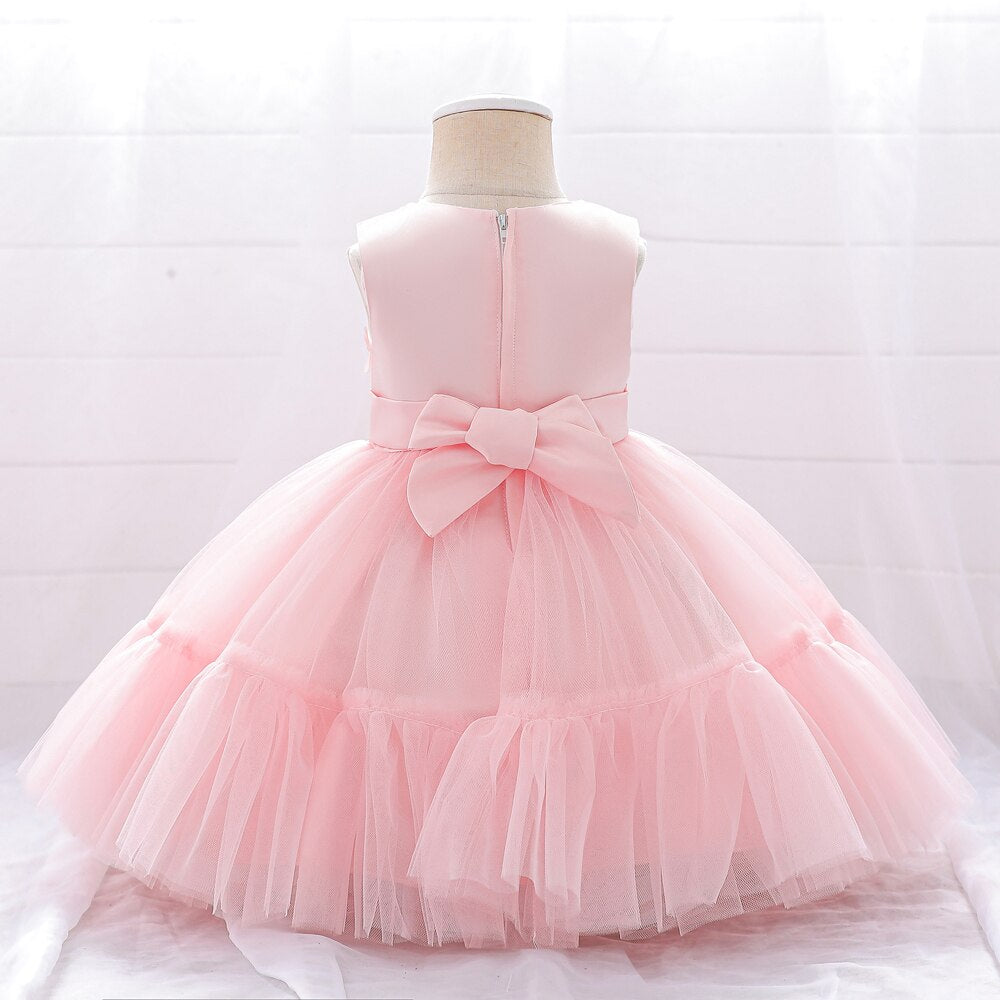 Floral Tulle Dress (3M - 5Yrs)