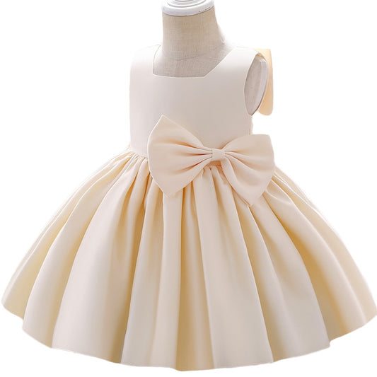 Champagne Ball Gown Party Dress (6M-10Yrs)