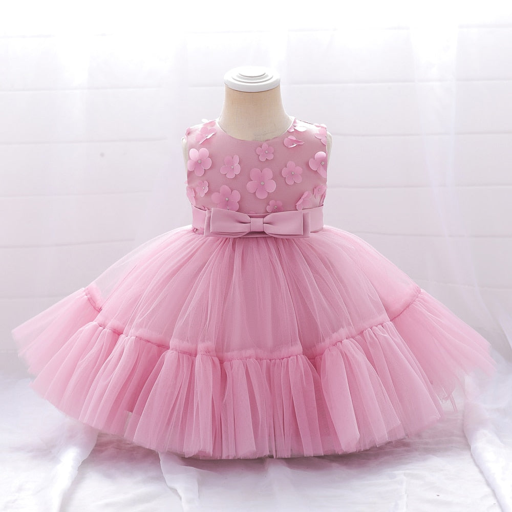 Floral Tulle Dress (3M - 5Yrs)