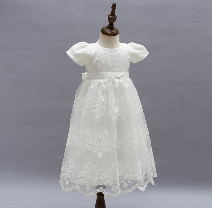 short christening dresses Soleste Short Christening Dress 12 month