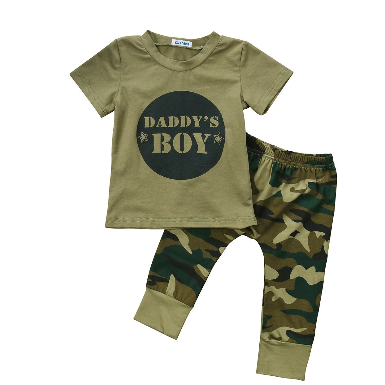 Boys Daddy's Boy T-Shirt & Trousers Set Size 6-24M