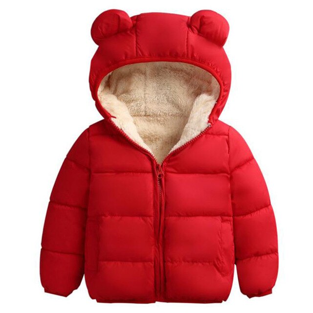Padded Bear Jacket, Size 18M-6Yrs