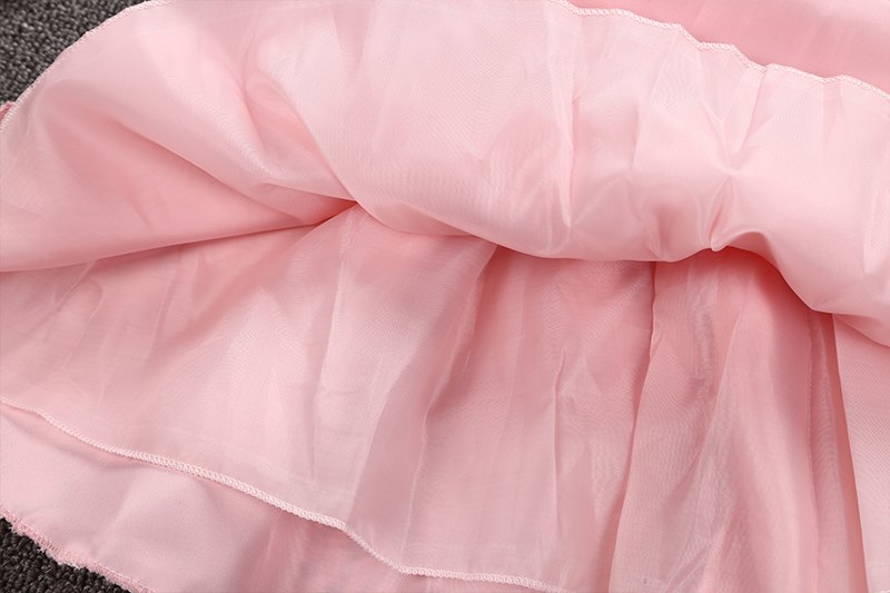 Pink Bow & Lace Dress, Size 18M-5Yrs