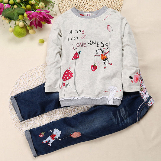 Girls Sweater and Jeans Set Size 18m-8yrs
