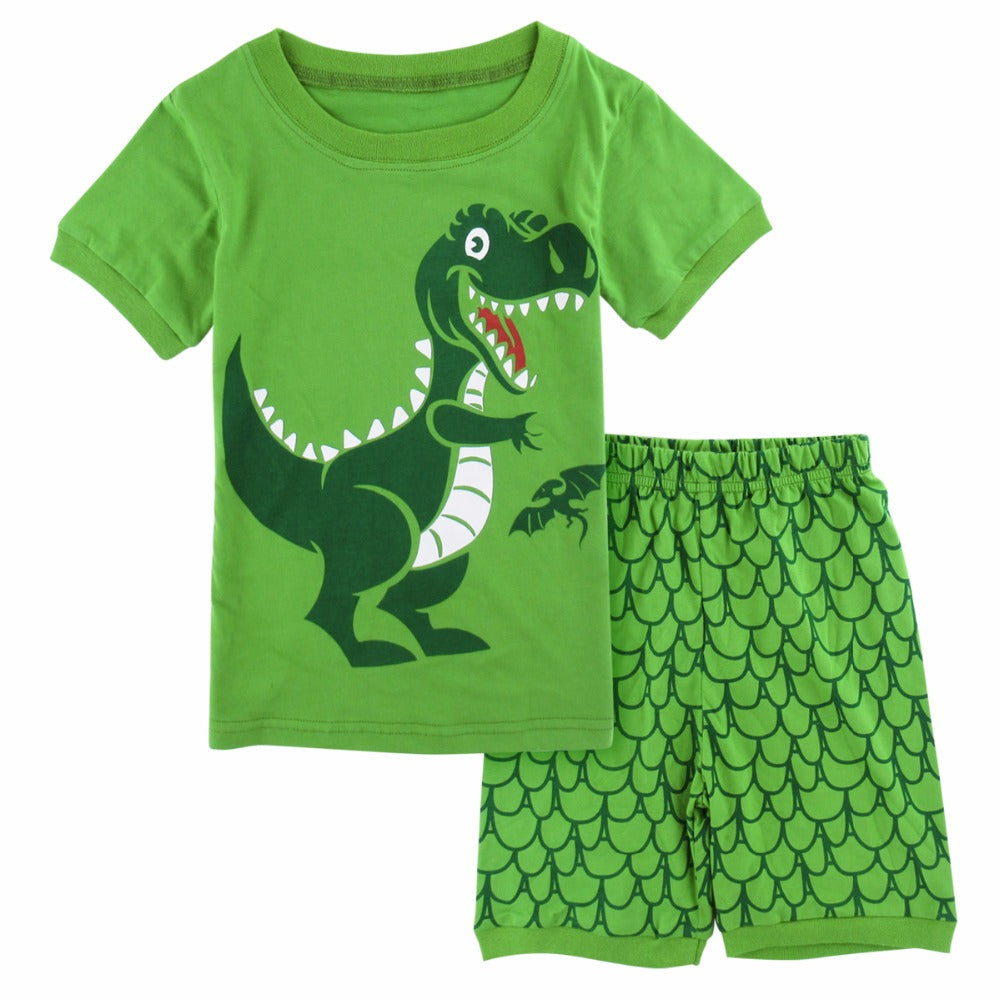 Boys Dinosaur Pyjamas, Size 2-7 Yrs