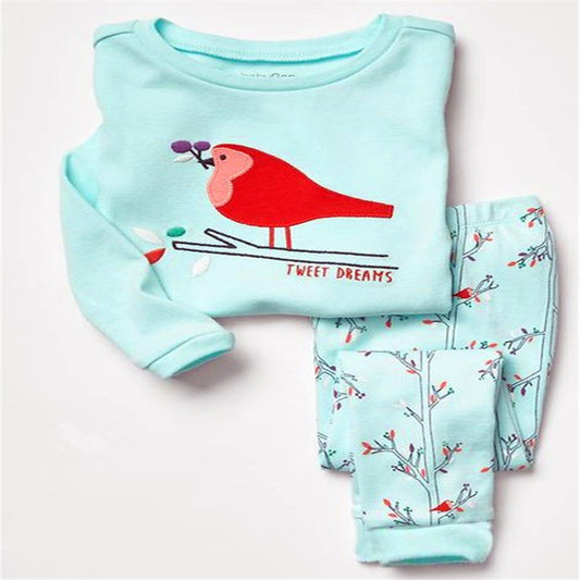 Tweet Dreams Girls Pyjamas, Size 2-7 Yrs