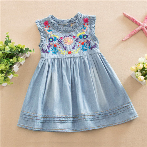 Summer denim dress on sale