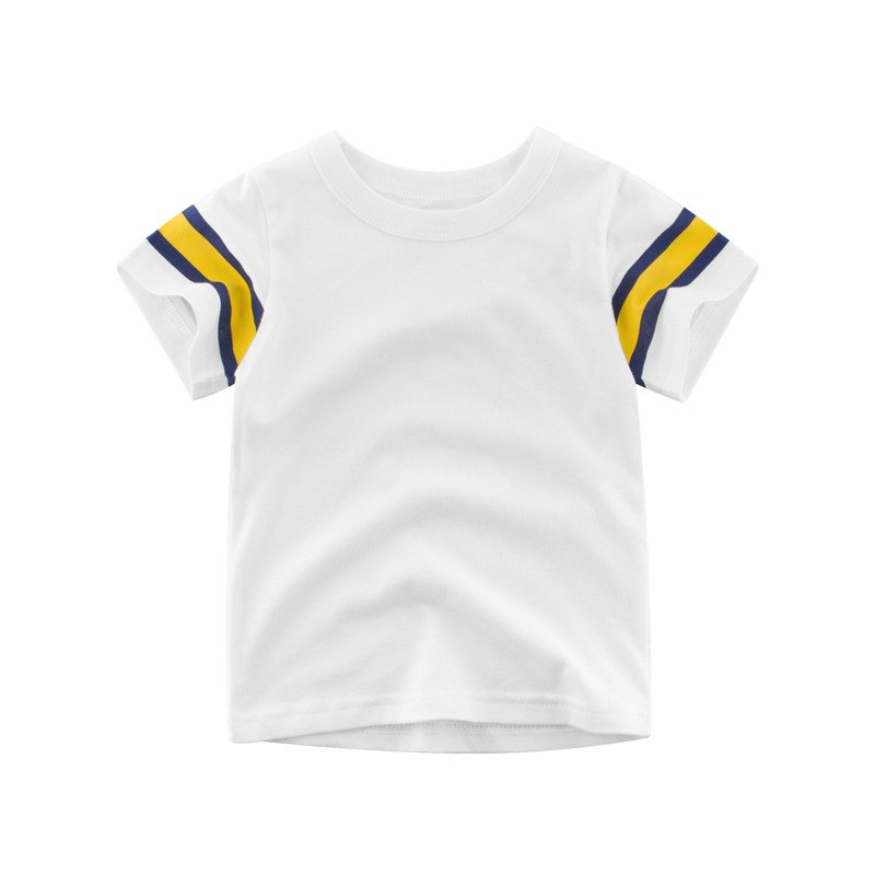 Boys White & Yellow T-Shirt 2-8 Yrs