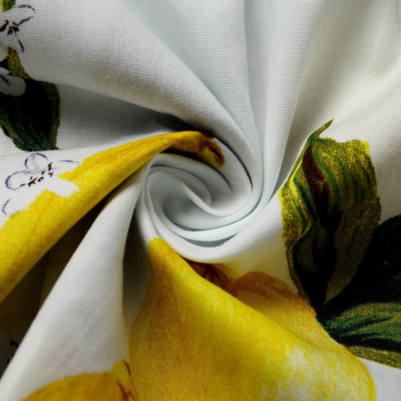 White Lemons Cotton Dress, Size 2-7 Yrs