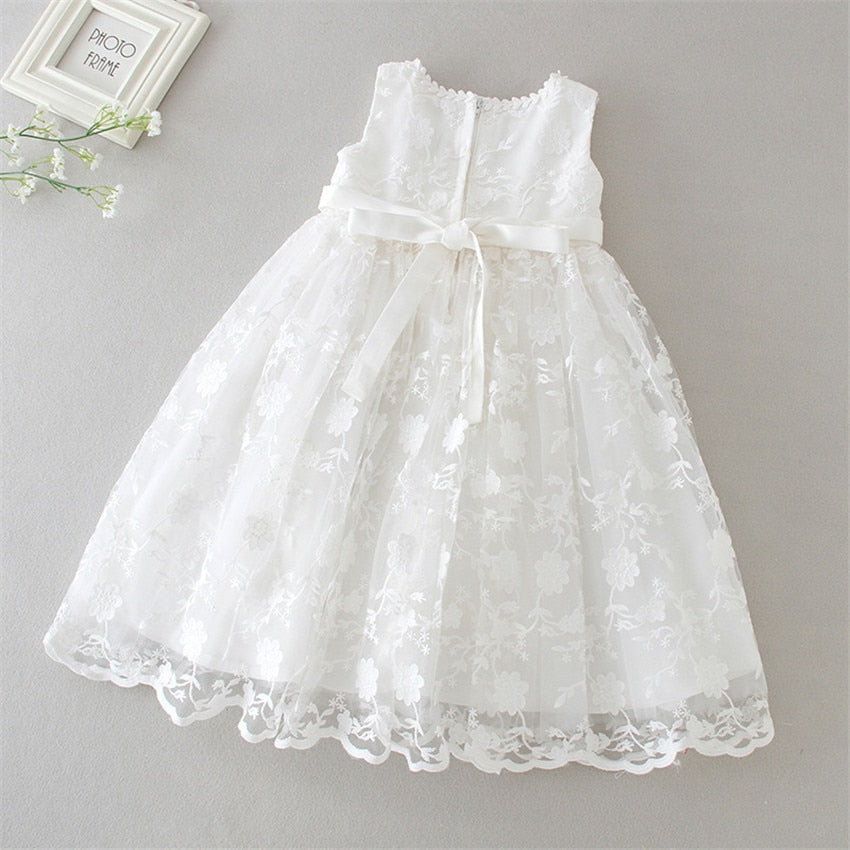 Lace Christening Dress & Hat (3M-24M) – Bluebells And Beaus Children's ...